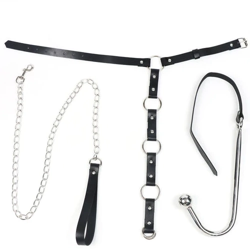 Anal Collar Leash Kinky and Hook with 5853 EverydayUse 0629